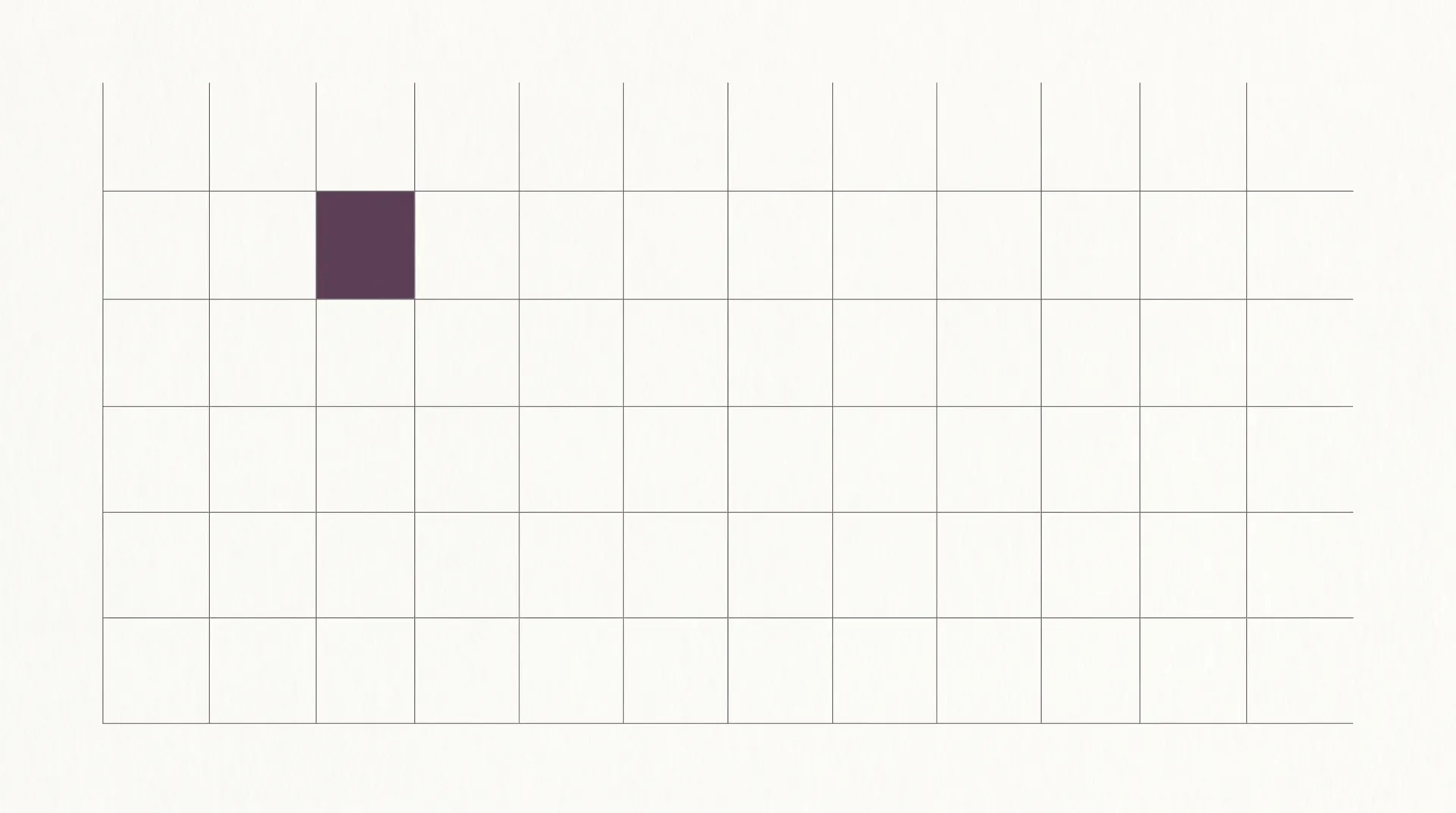 Abstract purple grid with one highlighted square, illustrating standards on Andrew Hillman's AI site